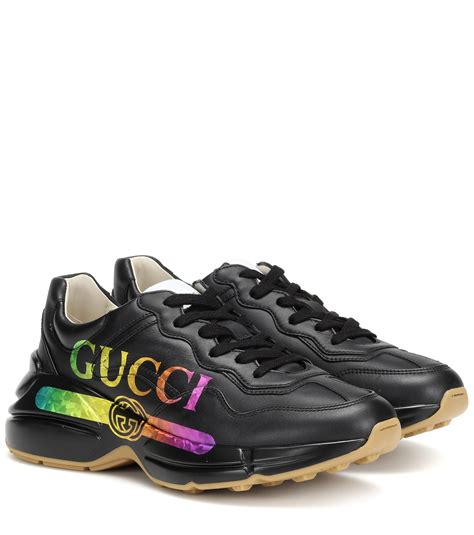 gucci sneakers black woman|farfetch gucci sneakers for women.